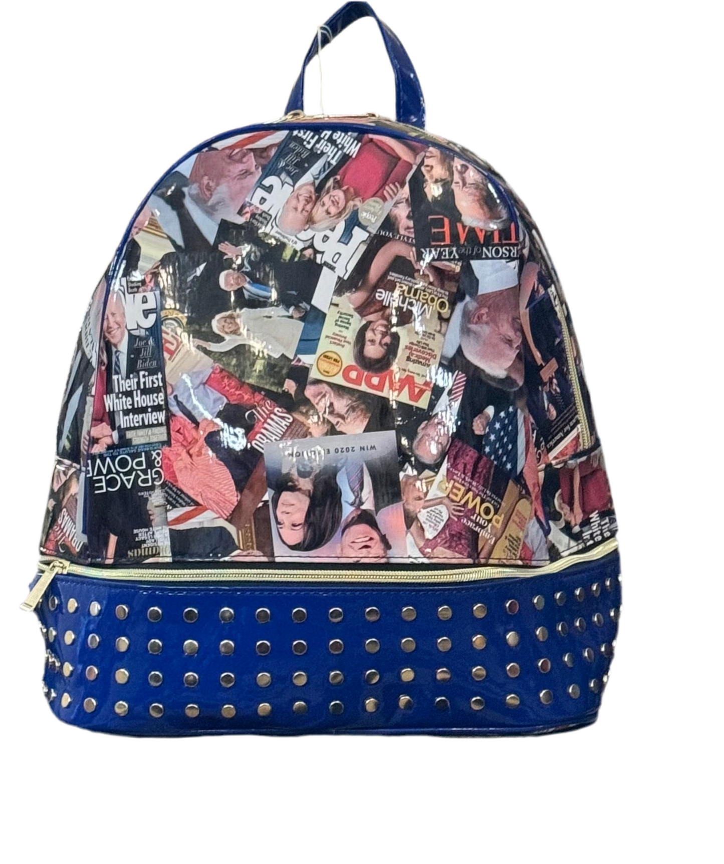 Royal Blue Obama Magazine Backpack