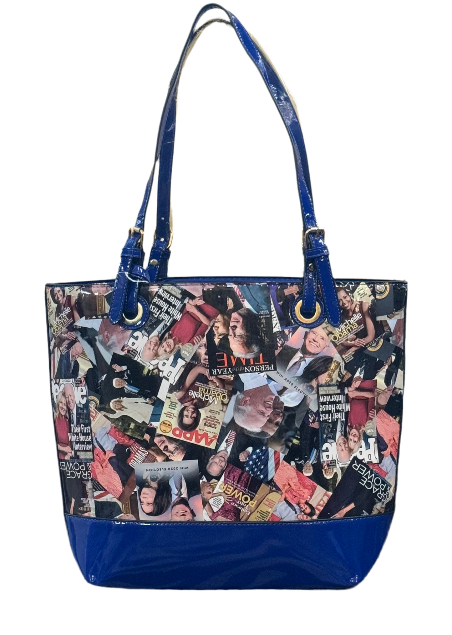 Royal Blue Obama Magazine Purse
