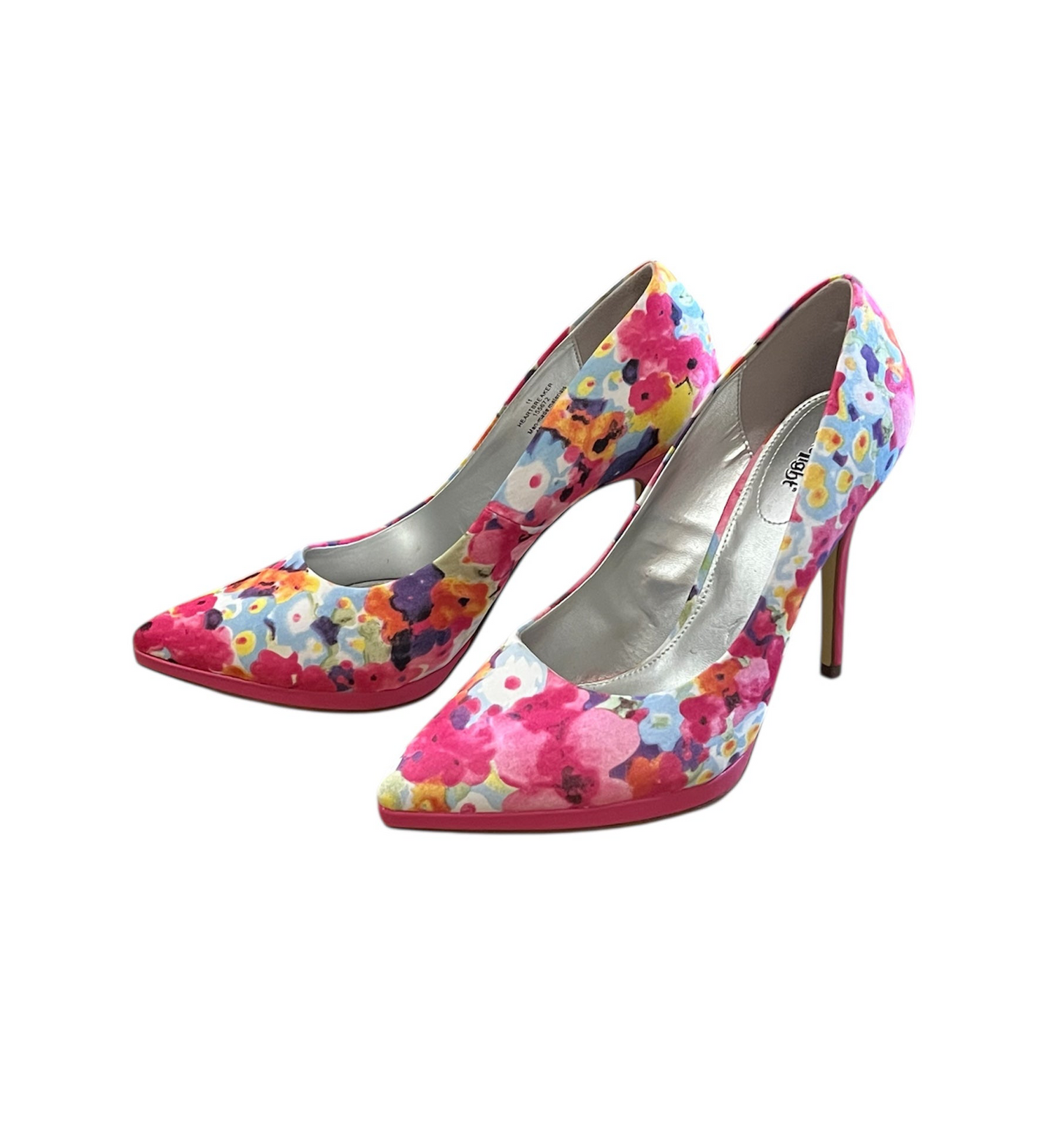Limelight Floral Satin Pump Size 11