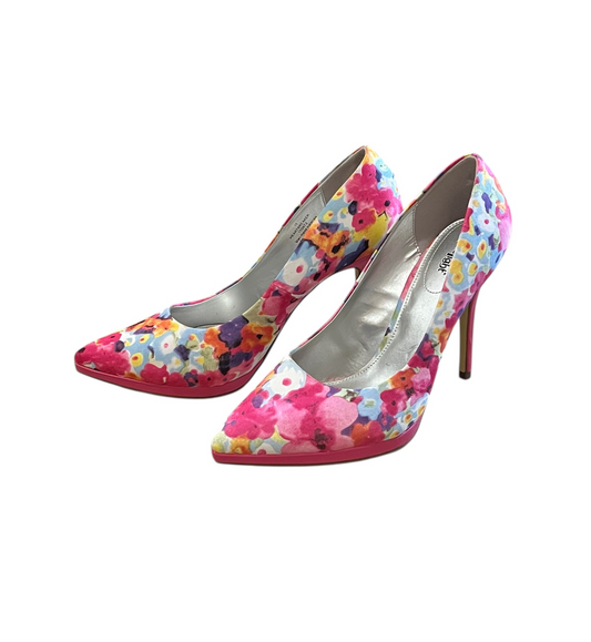 Limelight Floral Satin Pump Size 11