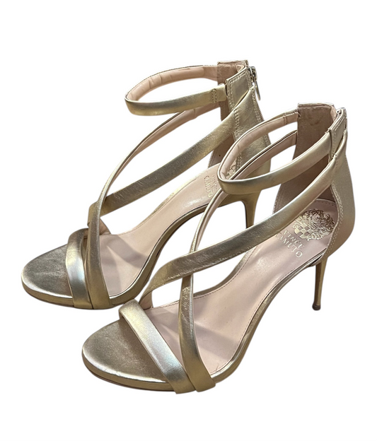 Vince Camuto Gold Heels