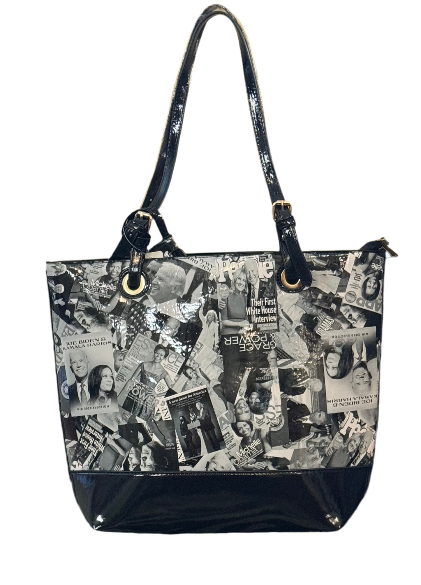 Black Obama Magazine Purse