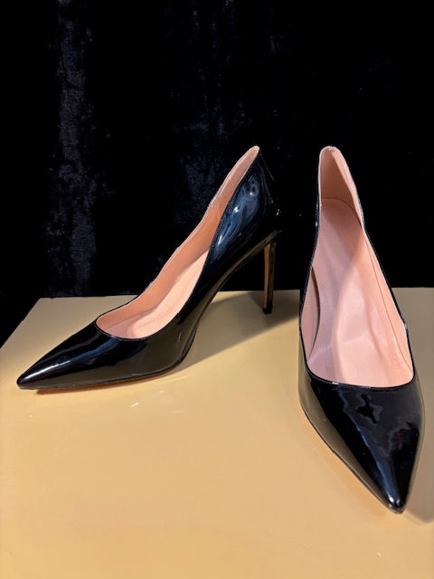 Black Patent Leather Pump  Size 13