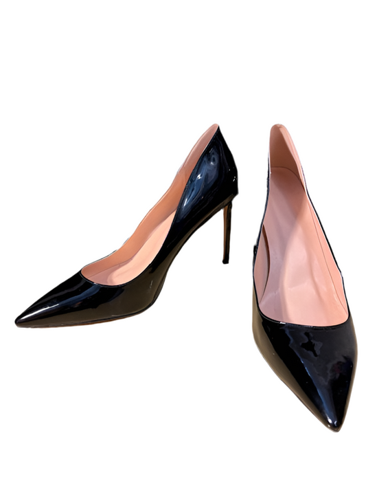 Black Patent Leather Pump  Size 13