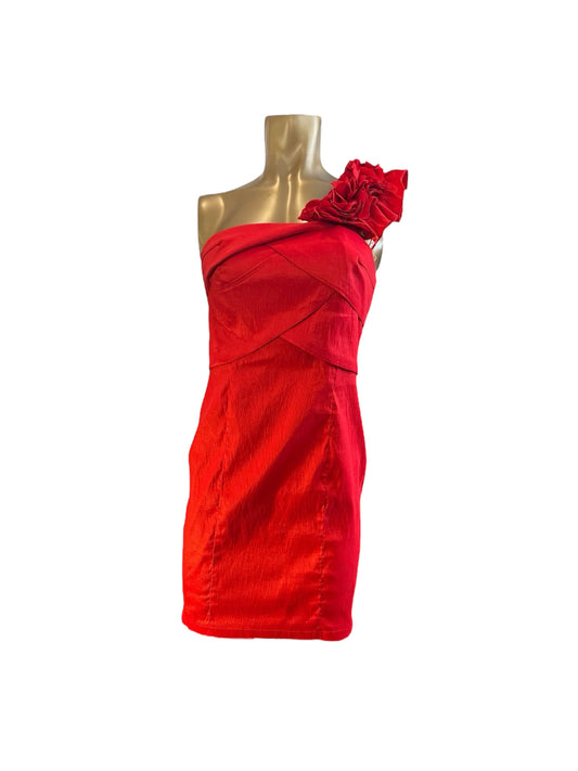 Romeo & Juliet Couture One Shoulder Party Dress  Size L/G