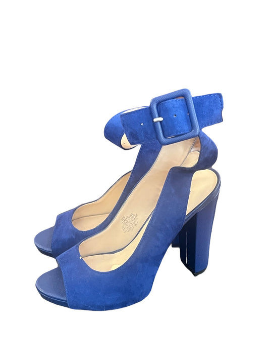 Nine West Elanao Suede Sandal Size 5.5