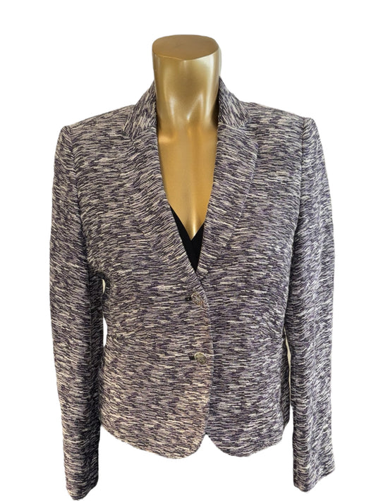 CALVIN KLEIN Tweed Blazer Size 6