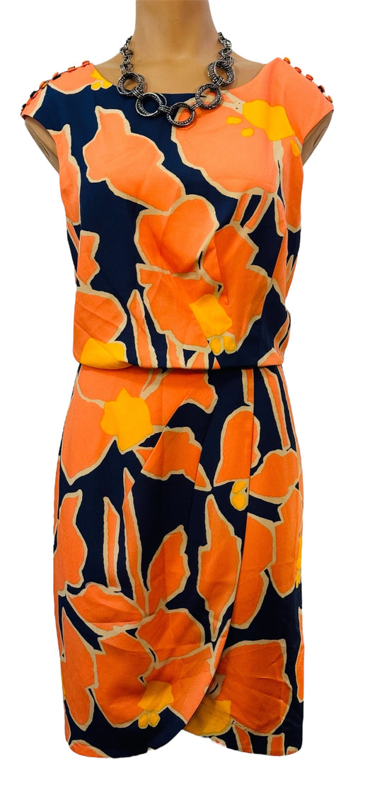 JESSICA SIMPSON Flower Print Dress Size 4