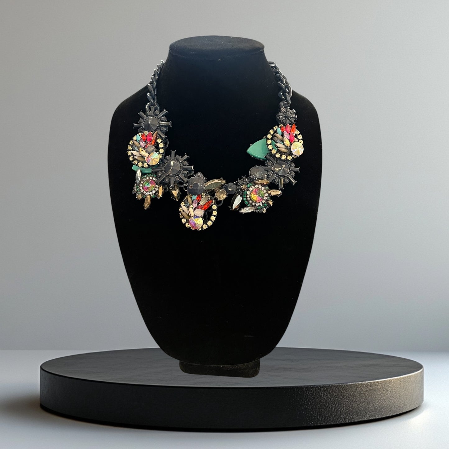 Zara Multicolor Statement Necklace