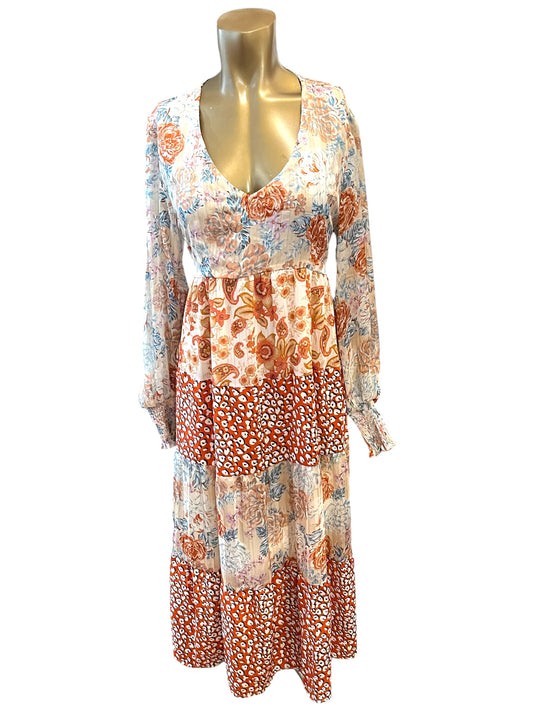 Umgee Maxi Dress Size L