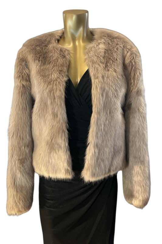 Carolina Belle  Faux Fur Jacket  Size XS